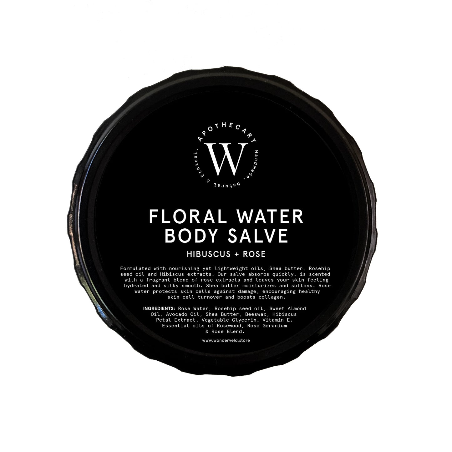 FLORAL  WATER BODY SALVE - Hibiscus + Rose