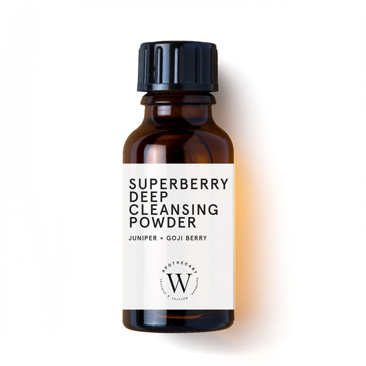 SUPERBERRY DEEP CLEANSING POWDER - Juniper + Goji Berry